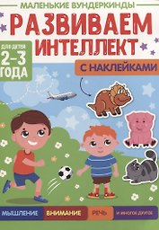 МАЛЕНЬКИЕ ВУНДЕРКИНДЫ. РАЗВИВАЕМ ИНТЕЛЛЕКТ 2-3 года