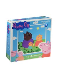 Пазл «Peppa Pig» 16 элементов, Origami