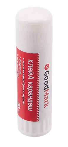 Клей-карандаш 36г, GoodMark - 0