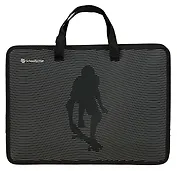 Папка для тетрадей А4 "SKATE LIFE " 33*26*7,5см молния, пластик