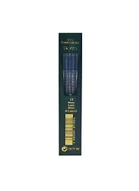 Грифели ч/гр 10шт 2,0мм, для цанговых карандашей 2В, ТК9071,Faber-Castell
