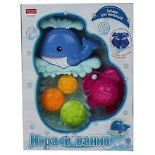 Игровой набор для ванны, Дельфин