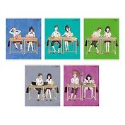 Тетрадь в клетку Listoff, "Соседи по парте (Эксклюзив)", 48 листов, в ассортименте