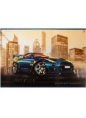 Альбом для рисования Unnika, "Концептуальный автомобиль", А4, 40 листов, на скрепке