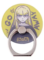 Держатель-кольцо для телефона Аниме Девушка Go Away комикс (металл) (коробка)