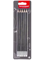 Карандаши ч/гр 05шт HB блистер