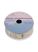 Тесьма с рисунком (PCR-004) (25мм х 3м) (лента декор. принтован.) (Рукоделие) (катушка)