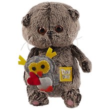 Мягкая игрушка Басик BABY с совенком (20 см) (BB-022)