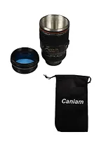 Кружка-термо Объектив с прозрачной крышкой (400мл) (15см) (89202)