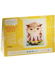 Набор для творчества Toyzy. Картина из шерсти «Влюбленная сова»