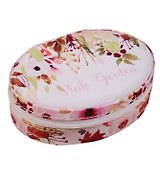 Шкатулка для ювелирных украшений Pink garden (21х15х6см) кожзам (84566)