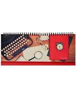 Планинг недатированный 56 листов "Офисный стиль. Деловой коллаж" настольный