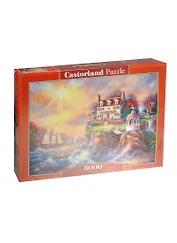 Пазлы 3000 C-300372 Дом на берегу (92х68см) (коробка) (Castorland)