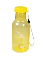 Бутылочка цветная с ремешком глянцевая (350 мл)