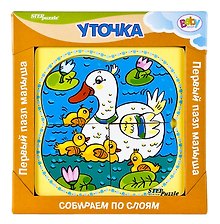 Пазл «Уточка» первый пазл малыша, Step Puzzle
