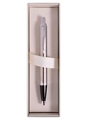 Ручка подарочная шариковая синяя, IM Essential Stainless Steel CT, Parker - 2