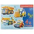 Пазл Castorland Забавные машинки в наборе 4-е пазла, 3/4/6/9эл. В-005024 - 0