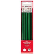 Карандаши GoodMark, чернографитные с ластиком 6 штук