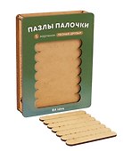 Деревянный пазл-палочки «Лесные друзья» 5 картинок, Art idea - 1