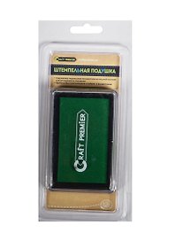 Штемпельная подушка Craft Premier Зеленый (21110-3) (1шт.) (упаковка)
