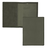 Обложка для паспорта MAPLE (4 отд. для карт) (оливковый) (иск. кожа) (ОПК0480)