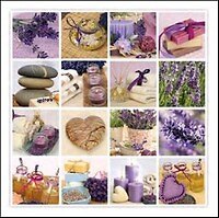 Салфетки Maki бум. сервиров. Прованс (SLОG023901) (33х33) (20шт) (3сл)