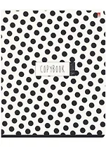 Тетрадь в клетку Альт, Black&white, 48 листов, в ассортименте