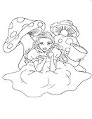 Алиса и ее волшебный мир. Творческая раскраска - 2