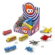 Игрушка, Самолеты, Автобусы инерционные в ассортименте