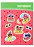 Записная книжка А6 48л лин. "АРБУЗИКИ" тв.переплёт, полноцв.печать, глянц.гологр.ламинация - 0