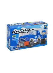 Конструктор пластмас. Город Экспресс-доставка (25206) (55дет.) (AUSINI) (6+) (коробка)