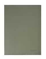Книга для записей А5 80л кл. "Green" со смен.блоком, на молнии, Schiller