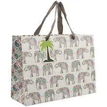 Подарочный пакет «Elephants», А4