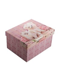 Коробка подарочная "Lovely pets" 20.5*16.5*11.7 прямоугольная, картон, Вейксинг