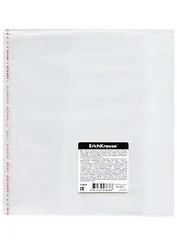 Обложка д/тетрадей и дневника "Glossy Clear" кл.край, клапан, 212*395мм, 80мкм, ErichKrause 