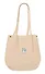 Сумка-шоппер с кнопкой бежевая (вельвет) (33х310) (12-HanMa-755) Bookvalno - 1