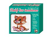 Набор для вышивания крестиком. Котенок размер вышивки 42*44 клетки 00302