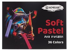 Пастель сухая 36цв художественная, к/к, ACMELIAE