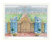 Постер Виды Санкт-Петербурга Царское село м/ф, 14*18см [ХА60-037]