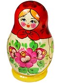 Матрешка 7 предм. "Узор", арт. С-8 (407) - 1