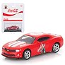 450029 Машинка литая коллекционная Motor City - Die-сast модель Coca-Cola 2013 Chevrolet Camaro SS, масштаб 1:64 (металлическая), возраст 14+