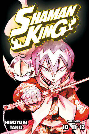 Обложка книги «Shaman King Omnibus 4 (vol. 10-12) (Hiroyuki Takei) Шаман Кинг Омнибус 4 (Том 10-12) (Хироюки Такэи) / Книги на английском языке»