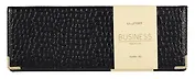 Планинг дат. 2025г. 56л "Business Premium. Lizard" черный, 7Б, тв.переплет, настольный, иск.кожа, обл.поролон, евроспираль, съемный тонир.блок, мет.уголки, инд.уп