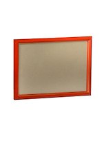 Рама 25*35 деревянная, цв. красный с золотом, лак, со стеклом, Двуреченский
