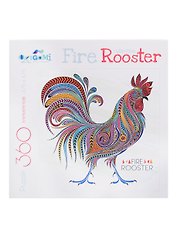 Пазл Оригами 360эл FireRooster "Узорный петух" (475х475)