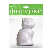 Фигурка пенопластовая HOBBY TIME Котенок 14см, 1шт.