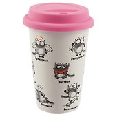 Стакан керамический Cats life - 0