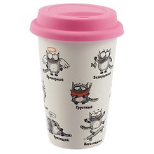 Стакан керамический Cats life