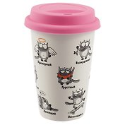 Стакан керамический Cats life