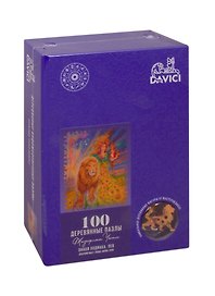 Деревянный пазл «Знак зодиака. Лев» 100 элементов, Davici